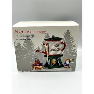 NWB North Pole Department 56 Series Hot Chocolate Tower